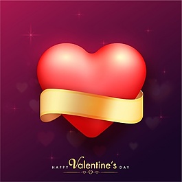 情人节迷离的背景