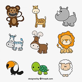 收藏可爱的动物