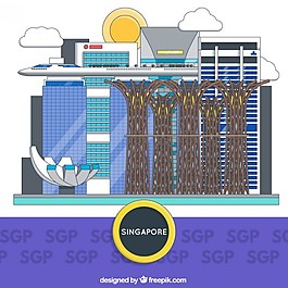 新加坡的建筑