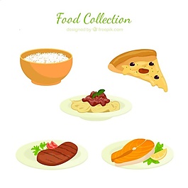 吸引人的食物采集