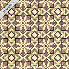 菱形图案抽象造型