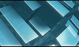 科技感方块转动背景视频素材