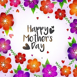 母亲节背景设计