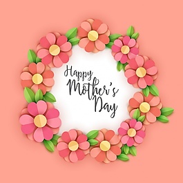 母亲节背景设计