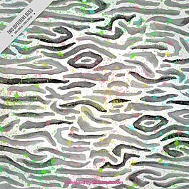 斑马背景水彩效果