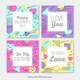 孟菲斯风情情人卡