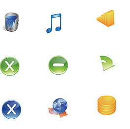 圆圈圆形高质量的系统图标