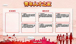 青年人才海报