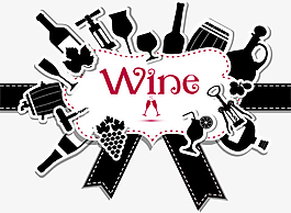 红酒杯矢量图素材