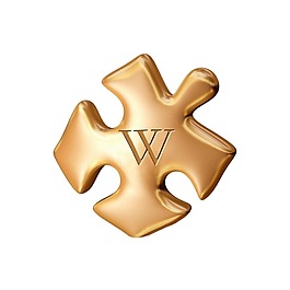 金色几何卡片元素