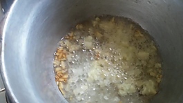 人物粮食食物背景视频