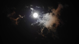 黑夜夜空视频素材