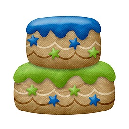 卡通蛋糕png元素