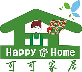 可可家居logo