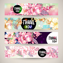 粉色唯美浪漫花朵背景