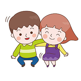 卡通小孩png免扣元素