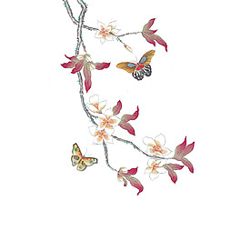 蝶恋花png免扣元素