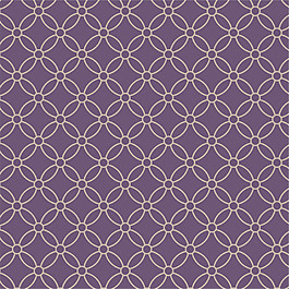 紫色拼接圆形格子背景图