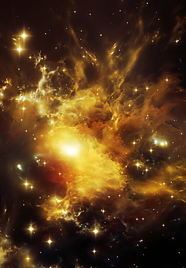火苗星星H5背景素材