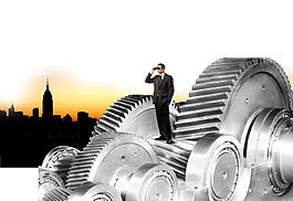 机械齿轮工程师元素