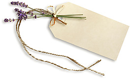 薰衣草香包卡片元素