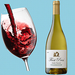 两种葡萄酒免抠png透明图层素材