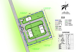 建筑规划总平面图素材