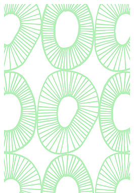 卡通创意绿色小清新矢量背景