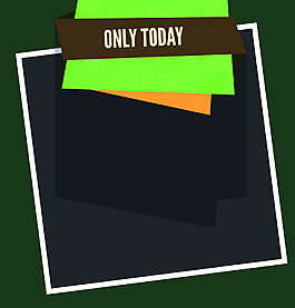 黑板广告背景装饰素材