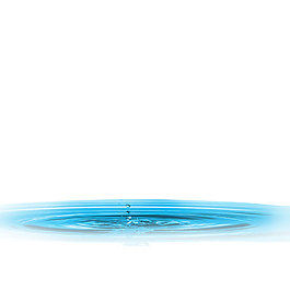 水滴水纹png免扣元素