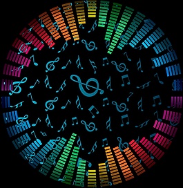 音乐音符矢量素材