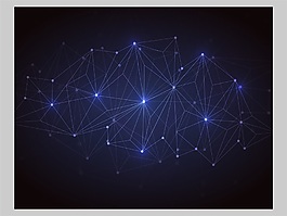 星空矢量背景素材