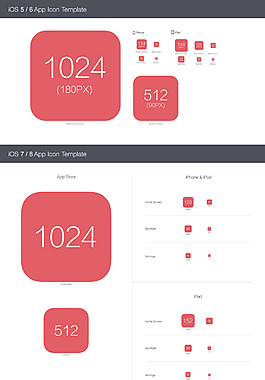 iOSicon设计尺寸