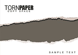 泥土纸张边缘素材