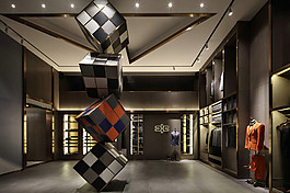 店铺装修效果图设计图片