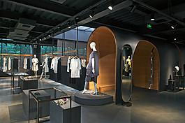 店铺装修效果图设计图片