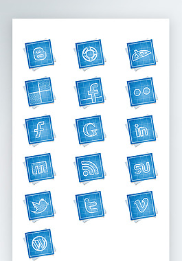 按钮图标彩色工具图标iconpng