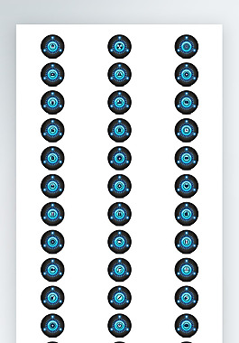 按钮图标彩色工具图标iconpng
