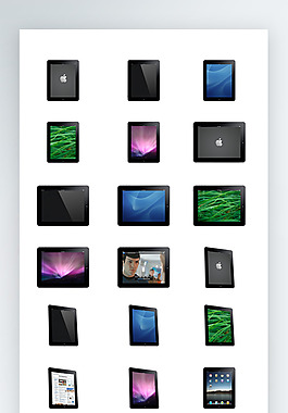 平板图标彩色工具图标icon