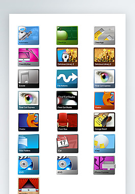 按钮图标彩色工具图标iconpng