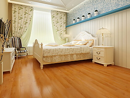 2016年新款个性地板卧室效果图