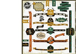 复古网页导航设计