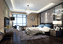 现代简约格调卧室