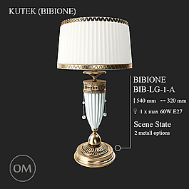 朴实典雅暖系台灯3D模型