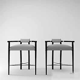 欧式别致椅子模型下载