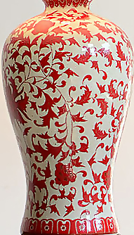 华美奢华高端中式花纹花瓶模型