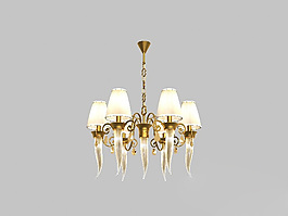 高端家装吊灯3D模型