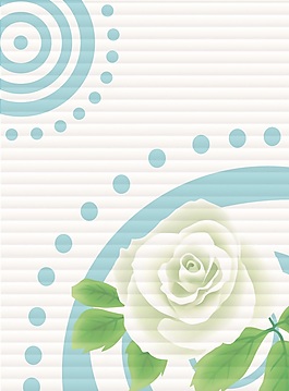 中式简约牡丹花环移门画