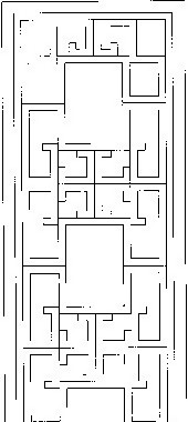 传统中式花纹镂空黑白图案