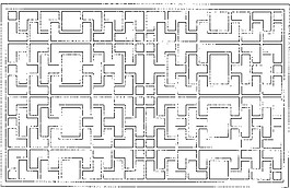 中式花纹镂空黑白图案